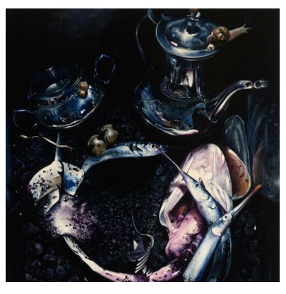 Naked Maja, Adrian Stojkovich, Oil on canvas , 2009