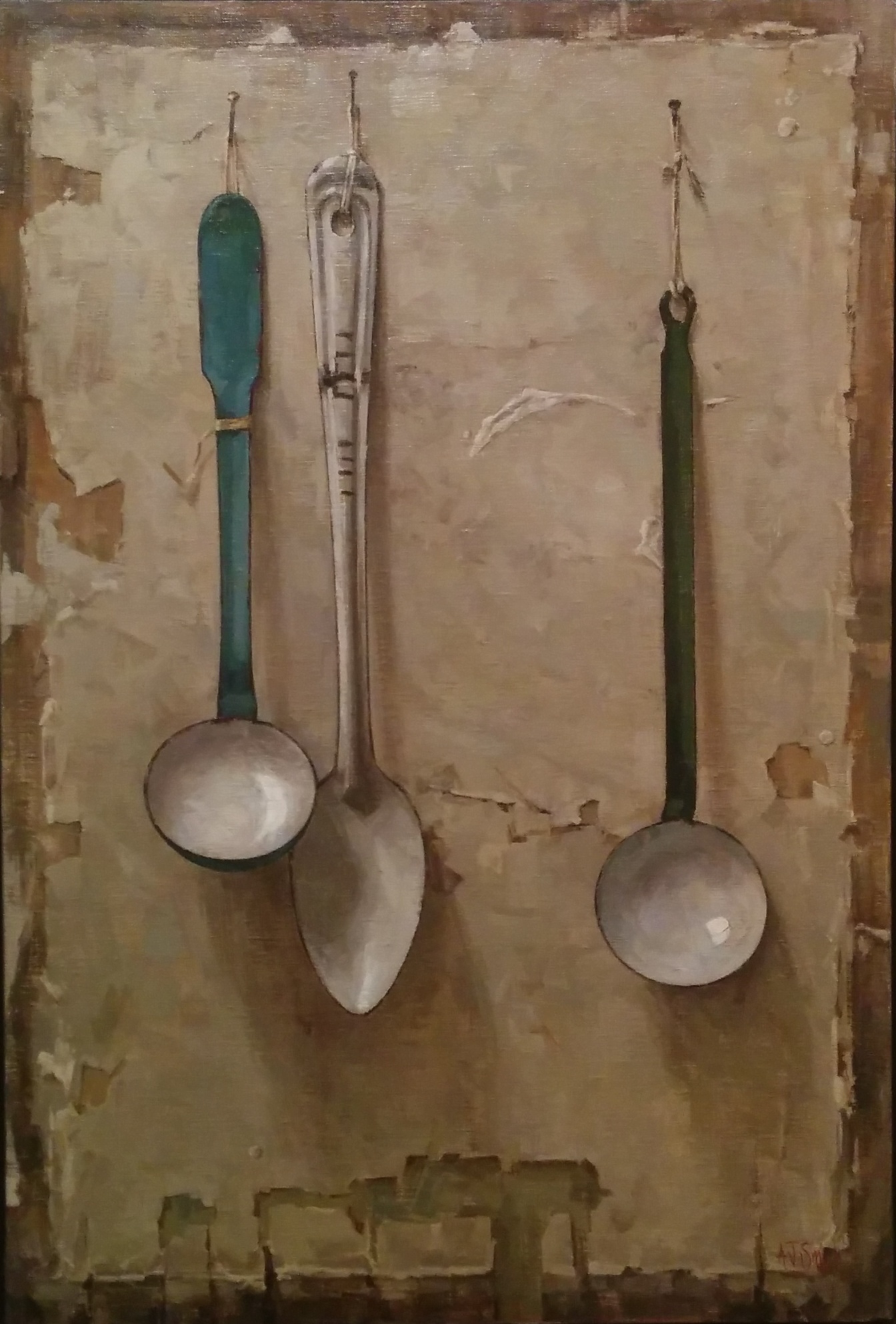 Andrea J. Smith Three ladels, 2011