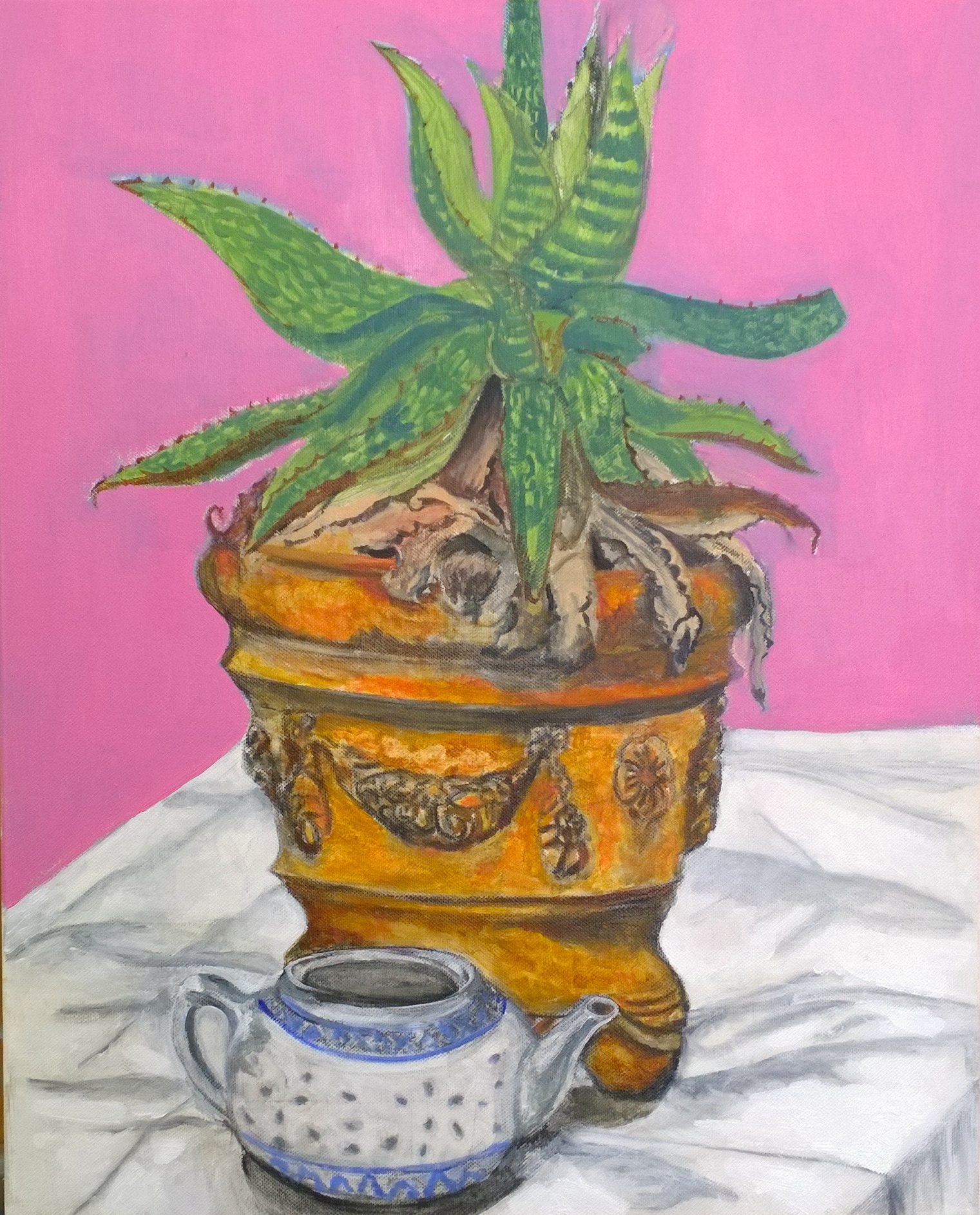 Ethel, acrylic on canvas