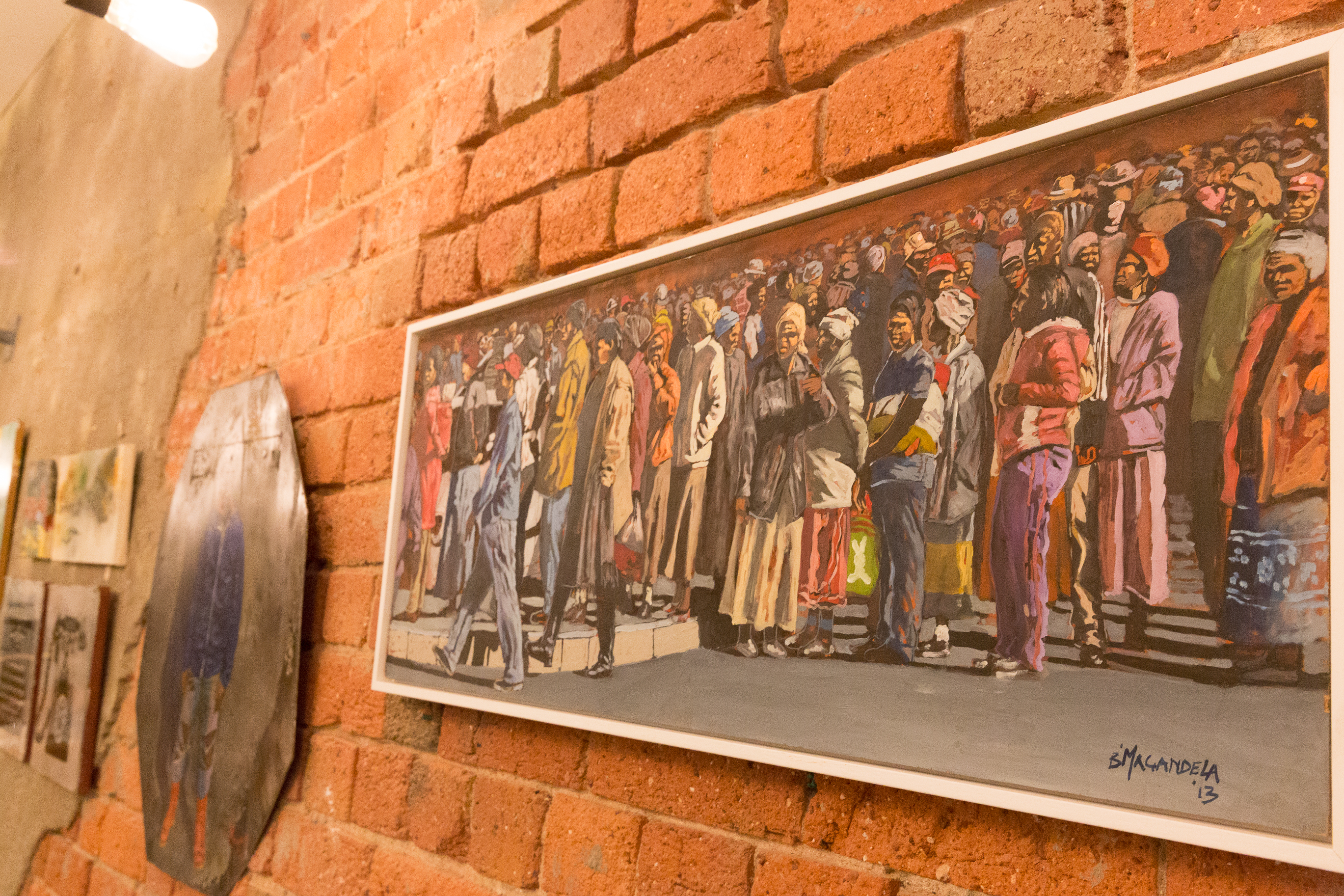 Nando's Fitzroy African art collection