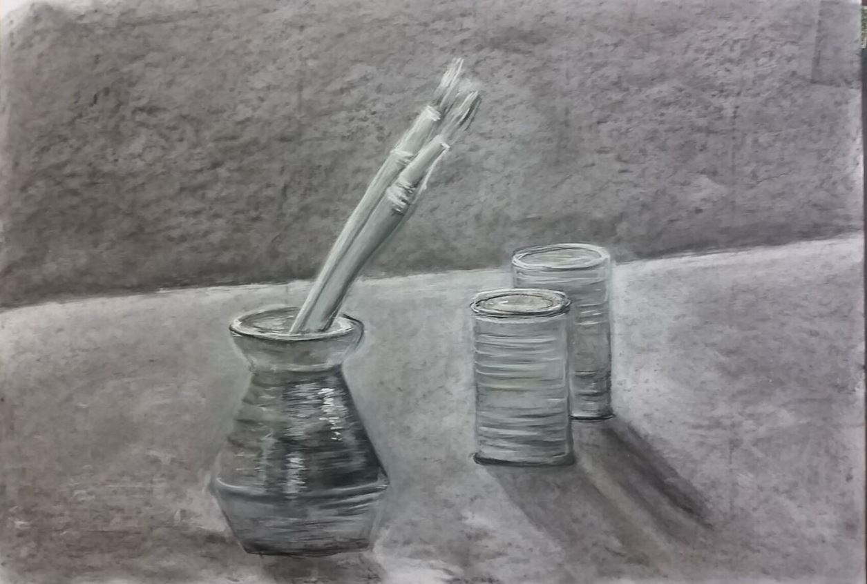 Ivana, charcoal on paper, March 2016