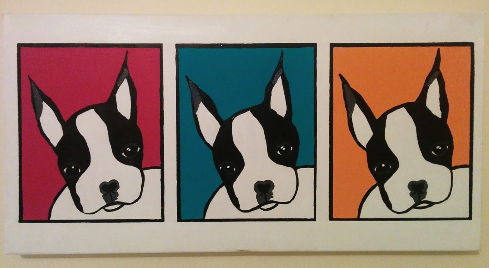 Louis the third, acrylic on canvas, 2013