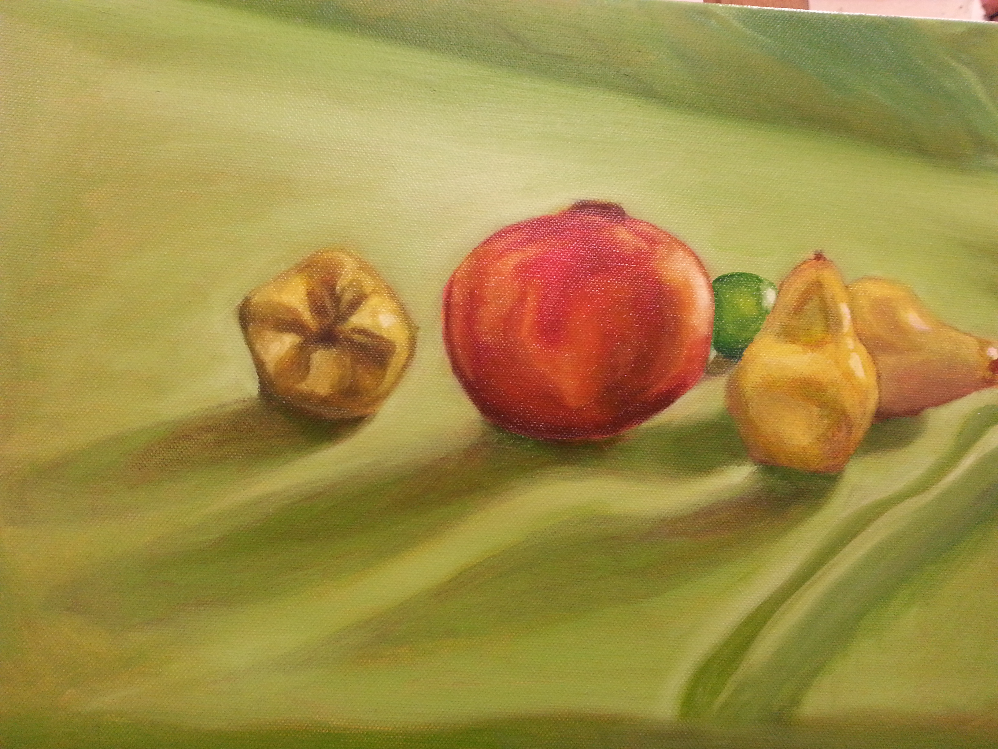 Vivian, oil on canvas